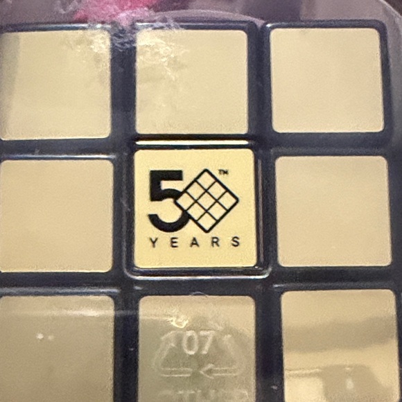 Rubik’s Cube Retro 50th Anniversary Edition 3x3 Color-Matching Puzzle - Picture 3 of 3